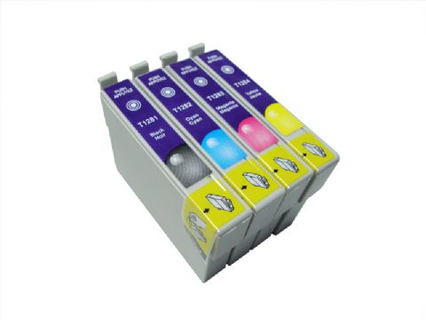 Compatible Ink Cartridge For Epson T1291/2/3/4C